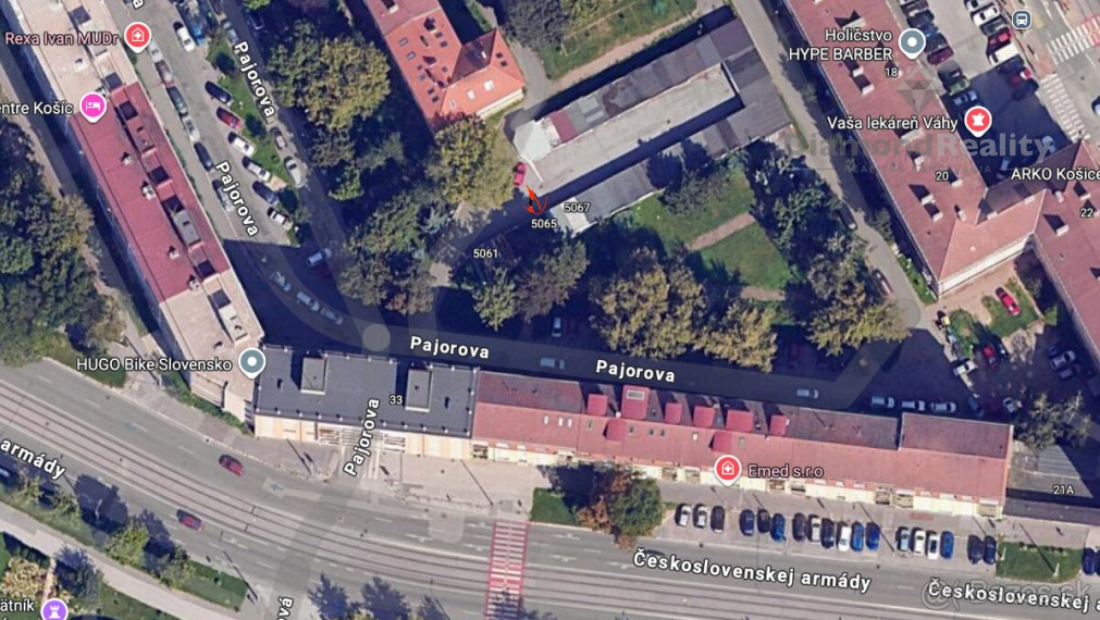 PREDANÉ: NA PREDAJ GARÁŽ, PAJOROVA ULICA, KOŠICE - STARÉ MESTO