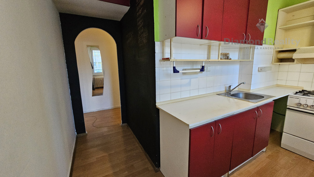 REZERVOVANÉ Na predaj 1 izbový byt, Košice - Západ, Bernolákova ulica
