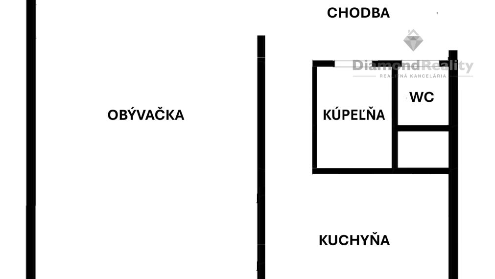 REZERVOVANÉ Na predaj 1 izbový byt, Košice - Západ, Bernolákova ulica