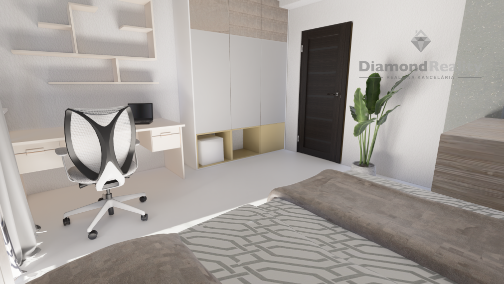 CITYZEN RESIDENCE - HARMÓNIA V CENTRE MESTA | 3 IZBOVÝ BYT - BYT G