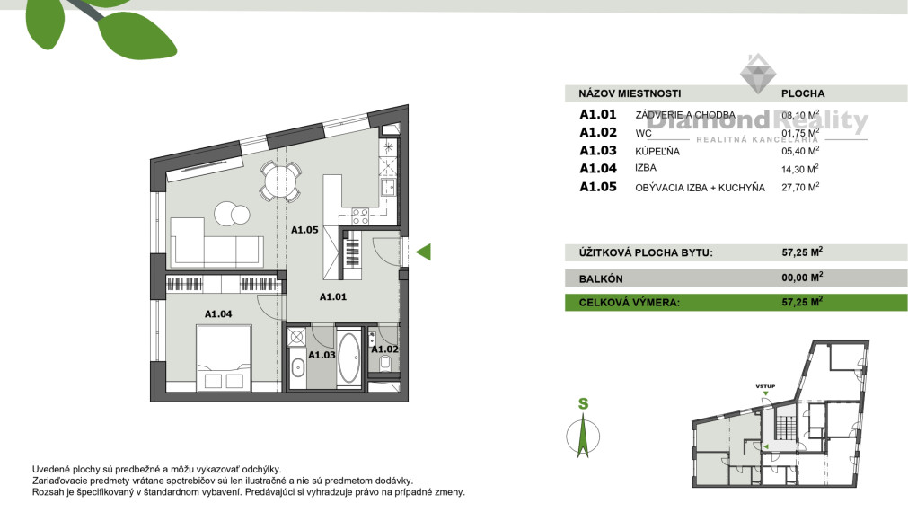 CITYZEN RESIDENCE - HARMÓNIA V CENTRE MESTA | 2 IZBOVÝ BYT - BYT A