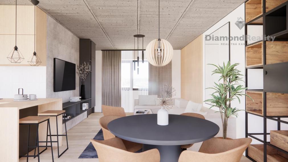 CITYZEN RESIDENCE - HARMÓNIA V CENTRE MESTA | 2 IZBOVÝ BYT - BYT D