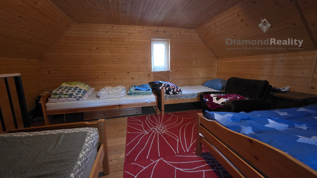 Na predaj murovaná dvojpodlažná chata, Čermel, Košice - Sever