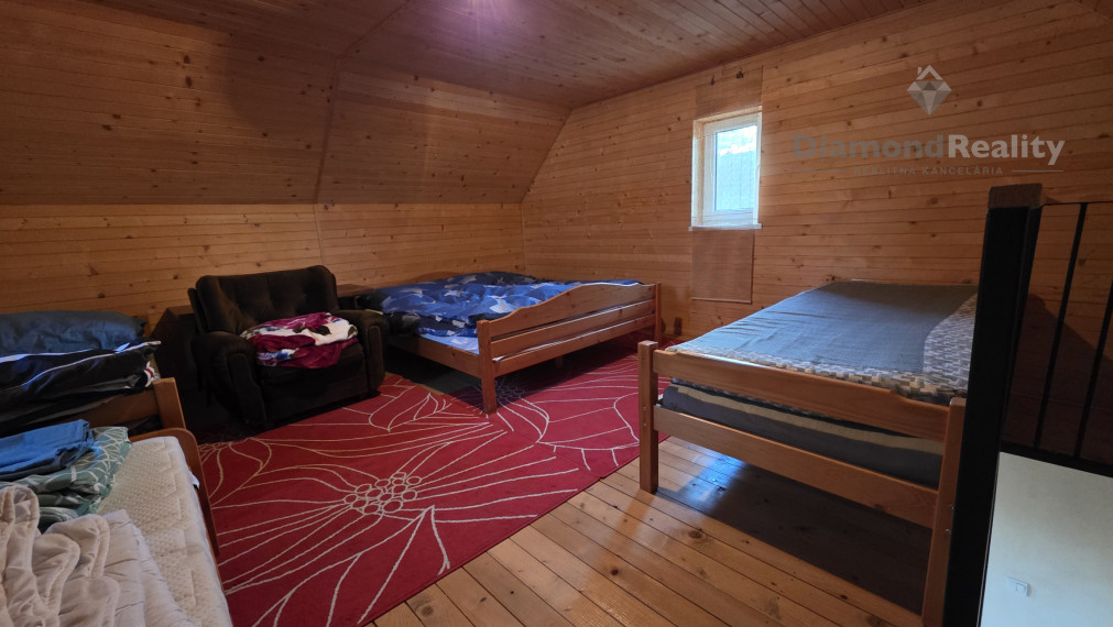 Na predaj murovaná dvojpodlažná chata, Čermel, Košice - Sever