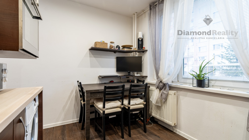 Na predaj 2-izbový byt na Azovskej ulici, Košice – Nad jazerom, prízemie