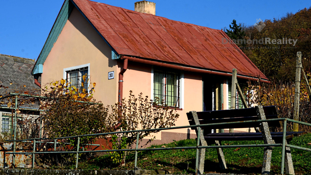 Vinohrad so záhradným domčekom a dvomi pivnicami