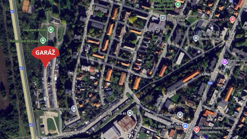 NA PREDAJ VEĽKÁ GARÁŽ | POZEMOK 35m² | JARNÁ - ROŽŇAVA