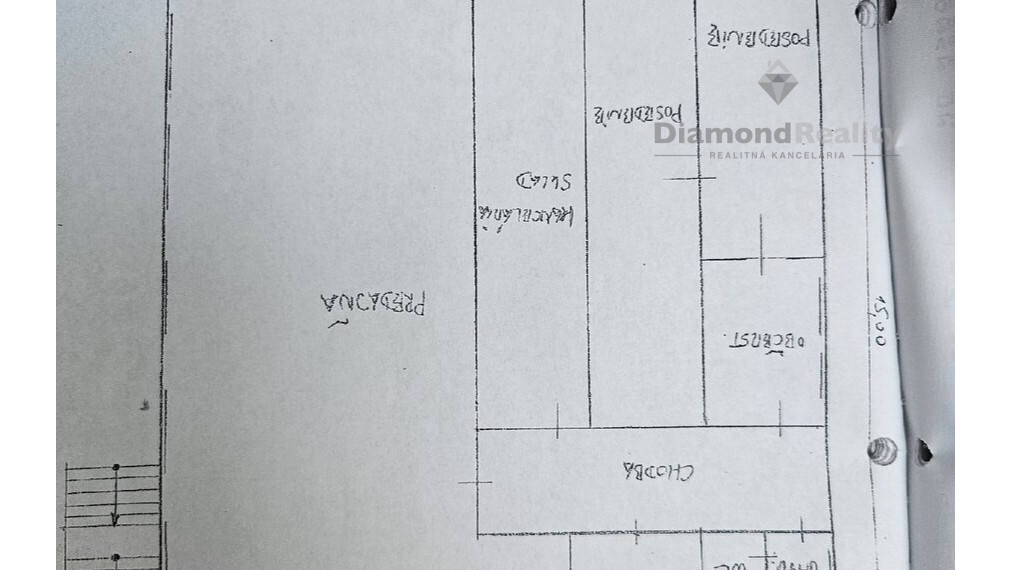 Na predaj budova predajne,  Zlatá Idka