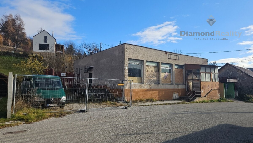 Na predaj budova predajne,  Zlatá Idka