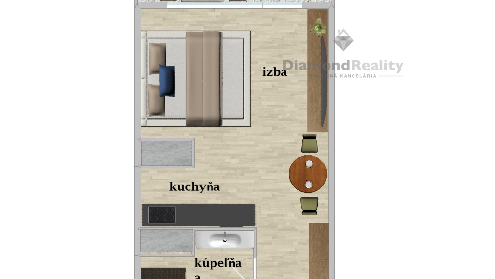 TOP ! REZIDENCIA PRI RADNICI, Novostavba 1-izb.byt, loggia, pivnica