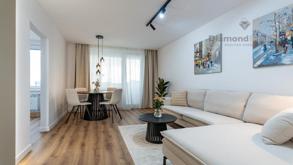 NOVÁ REKONŠTRUKCIA | 3 IZBOVÝ BYT S LOGGIOU S NÁBYTKOM V CENE | ŠKULTÉTYHO UL. | KOŠICE - STARÉ MESTO