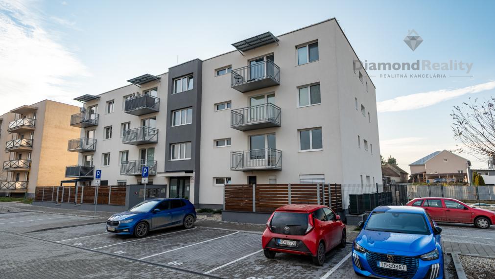 NA PRENÁJOM 1,5 IZBOVÝ BYT V NOVOSTAVBE S PARKOVACÍM MIESTOM | ŽDAŇA | KOŠICE - OKOLIE