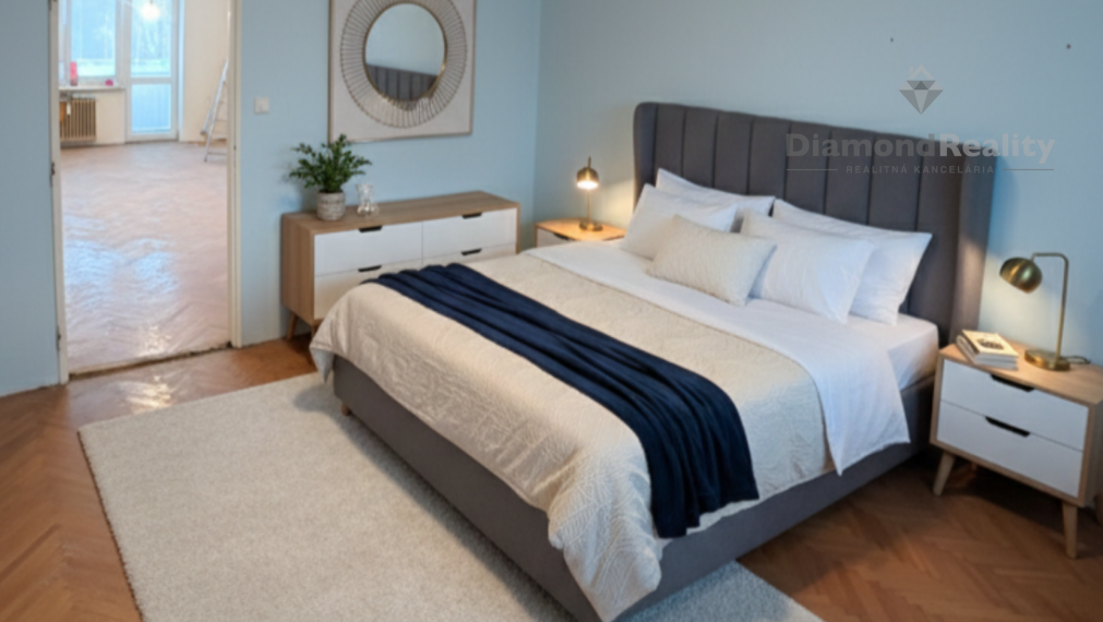 NA PREDAJ 2 IZBOVÝ BYT | 53 m² + BALKÓN | ŠAFÁRIKOVA | RV