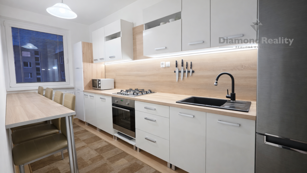 Na predaj 3 izbový byt na ulici Berlínska, Košice - Sídlisko Ťahanovce