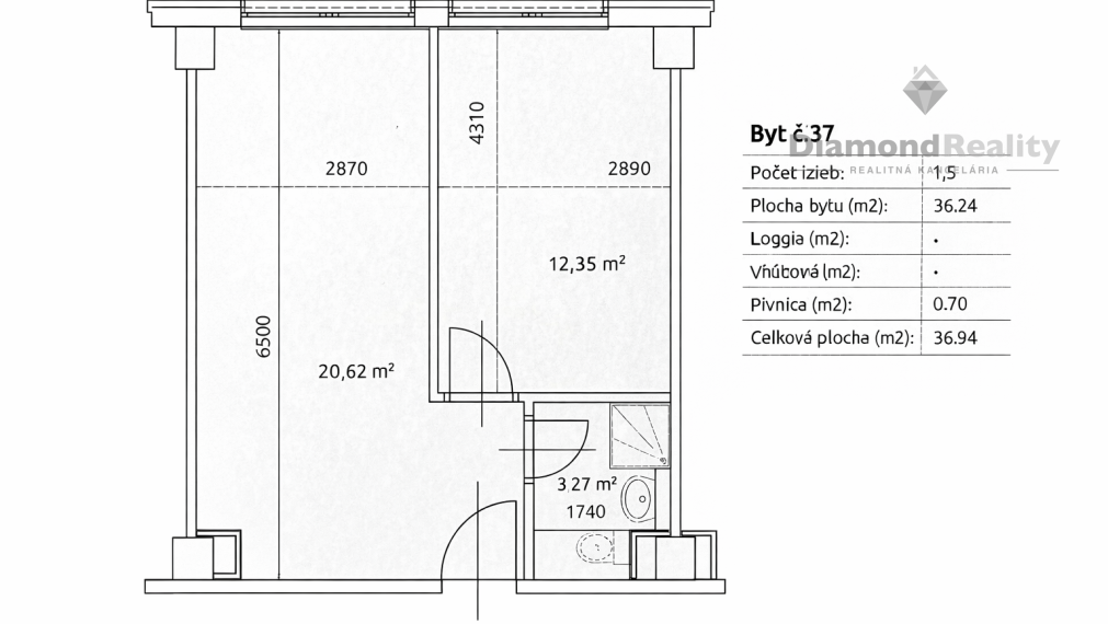 NA PREDAJ 2 - IZBOVÝ BYT V MESTSKEJ ČASTI ŠACA, ULICA UČŇOVSKÁ