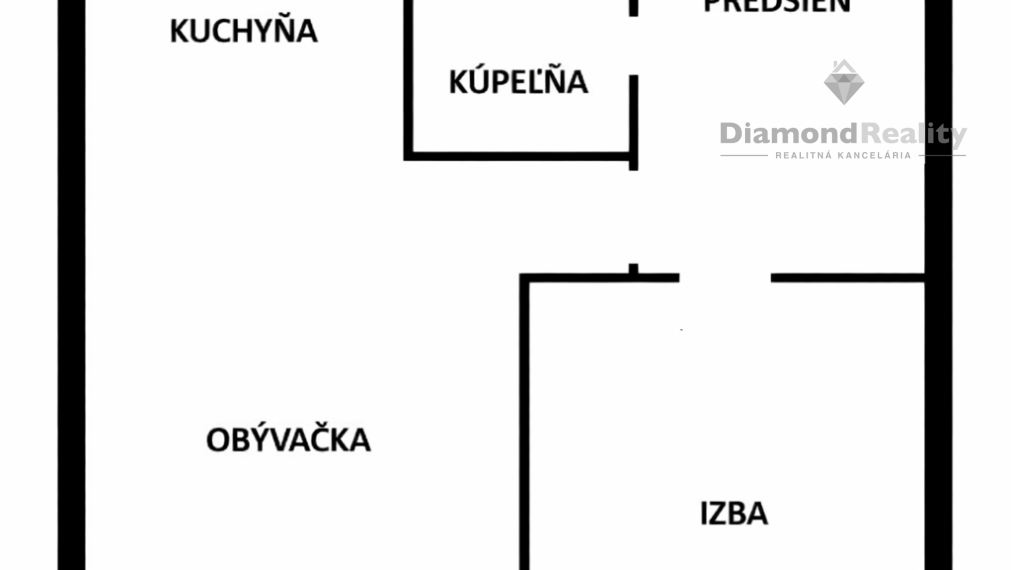 Ponúkame na predaj menší 2 izbový byt - Námestie kozmonautov, Košice - Nad jazerom