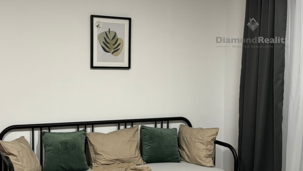 Na prenájom nový zariadený 1 izbový byt balkón Sadová Senica