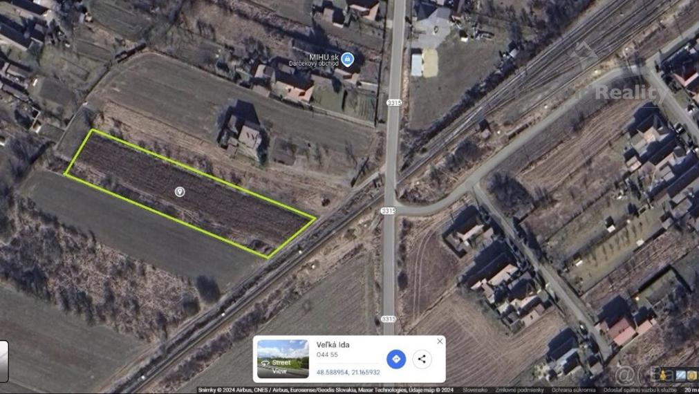 VEĽKÝ POZEMOK S EŠTE VÄČŠÍMI MOŽNOSŤAMI | 5300m2 | VEĽKÁ IDA