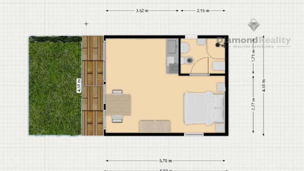 Na prenájom: Moderný domček v štýle Tiny House – Nitra