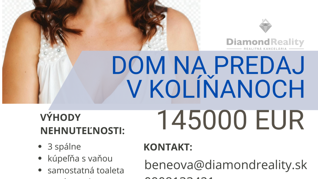 PREDANÉ!Rodinný dom na predaj v malebnej obci Kolíňany