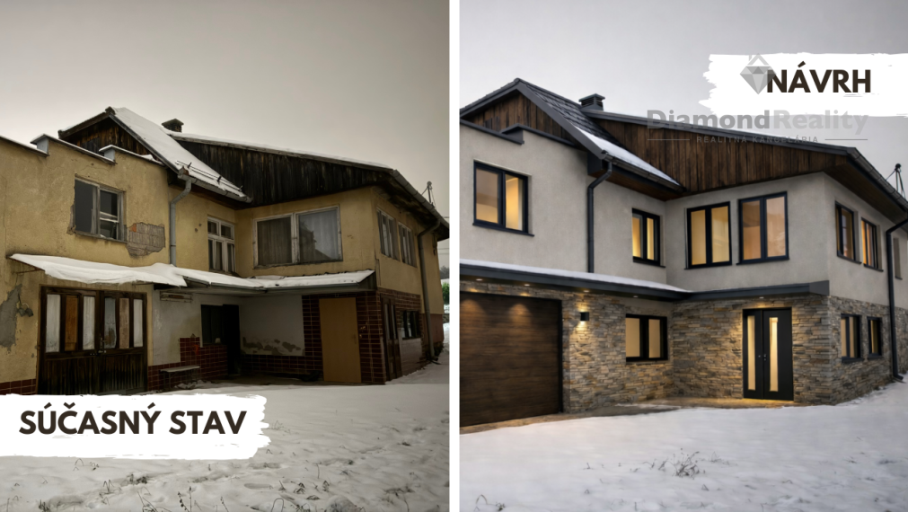 NA PREDAJ VEĽKÝ POZEMOK S RODINNÝM DOMOM | 2129 m² | ŽDAŇA