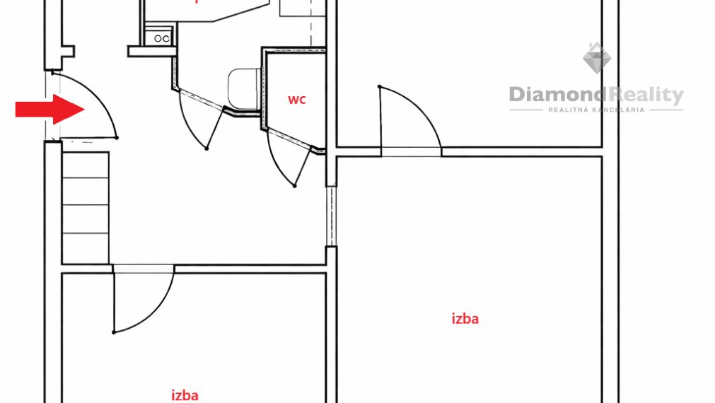 Rezervované - Predaj 3 izbový byt Šafárikova trieda | Košice – Terasa