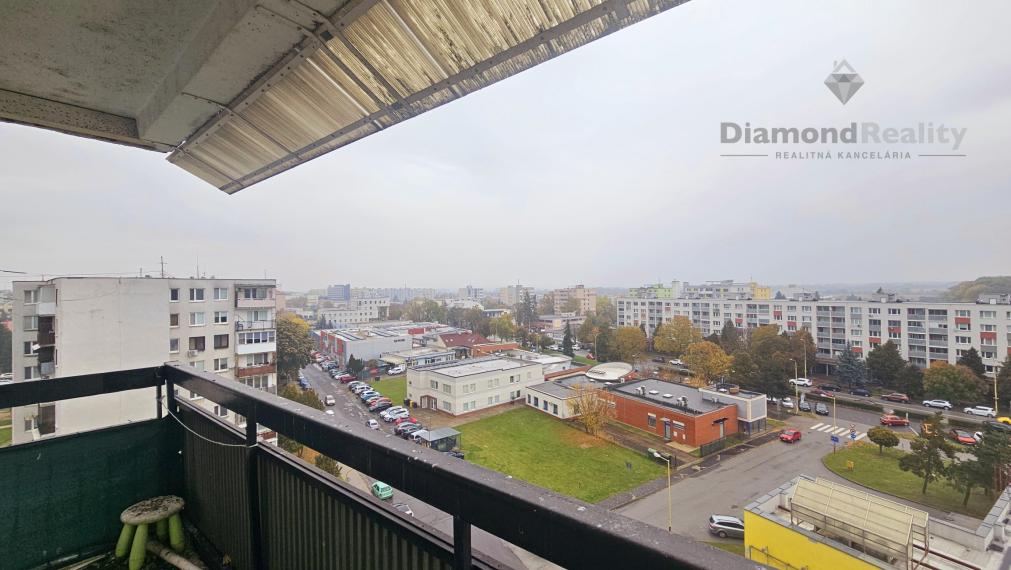 Na predaj 3 izbový byt s BALKÓNOM, Berehovská ulica, Trebišov