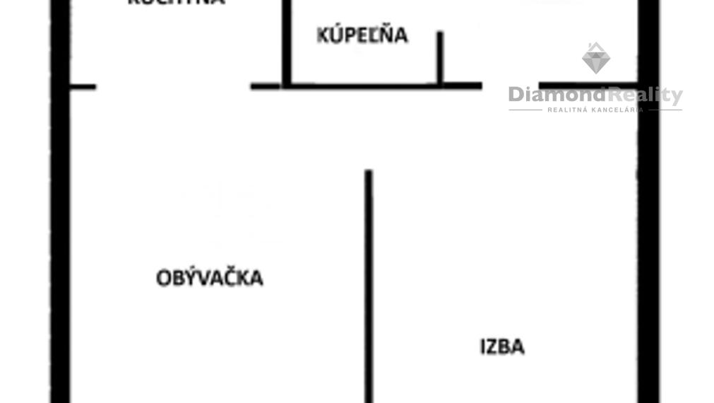 Ponúkame na predaj menší 2 izbový byt - Užhorodská, Košice - Juh