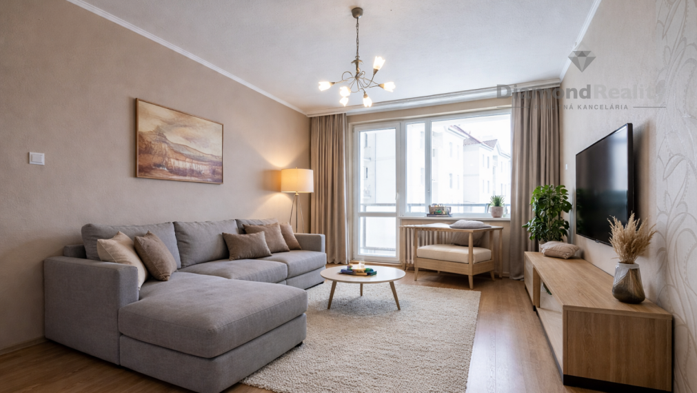 Na predaj 3 izbový byt, Košice Juh, Fibichova ul.