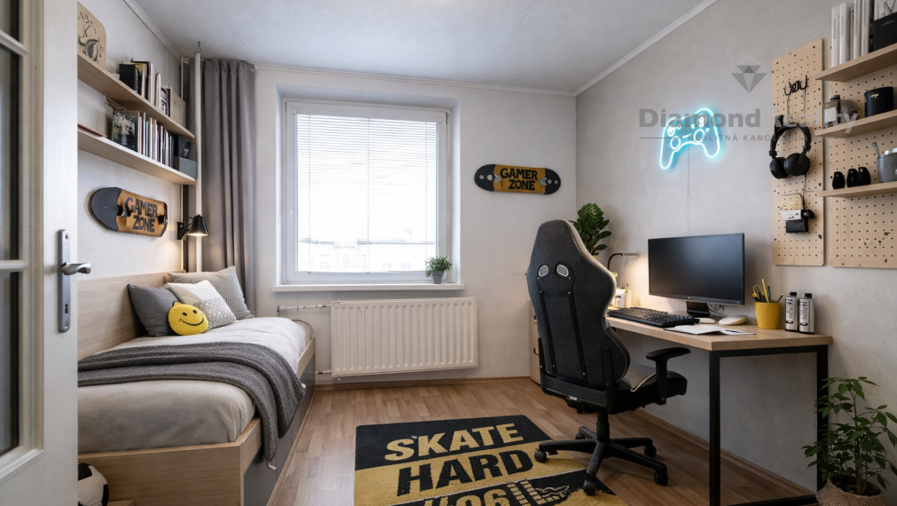 Na predaj 3 izbový byt, Košice Juh, Fibichova ul.