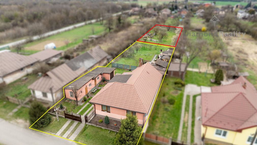 Na predaj 4 izbový rodinný dom Veľká Ida