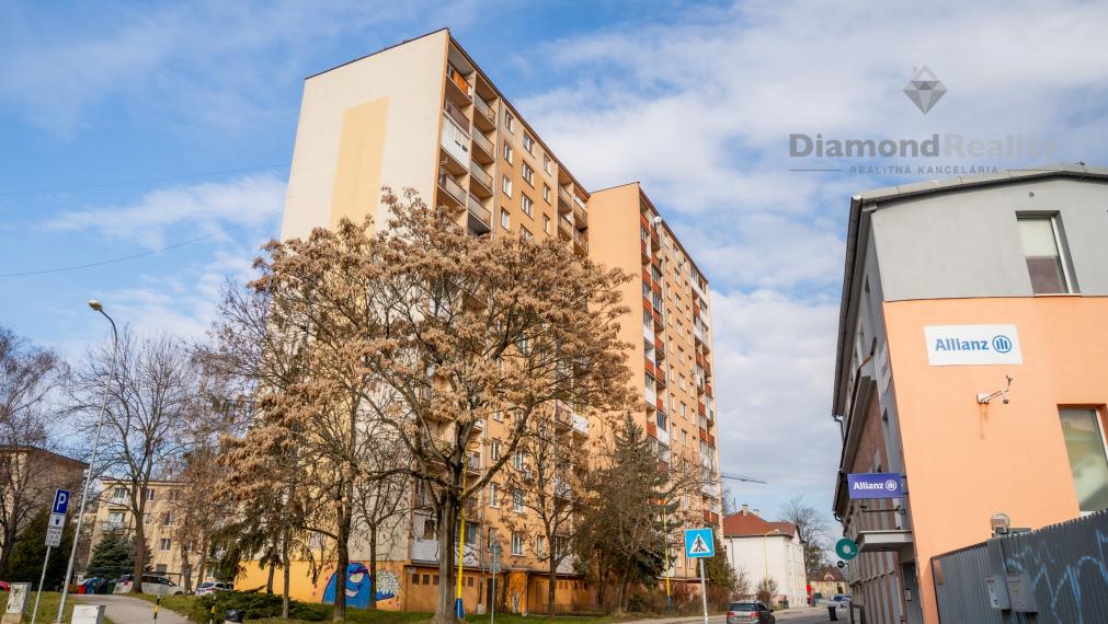 Na predaj 3-izbový byt s lodžiou, Alvinczyho ulica, Košice - Sever