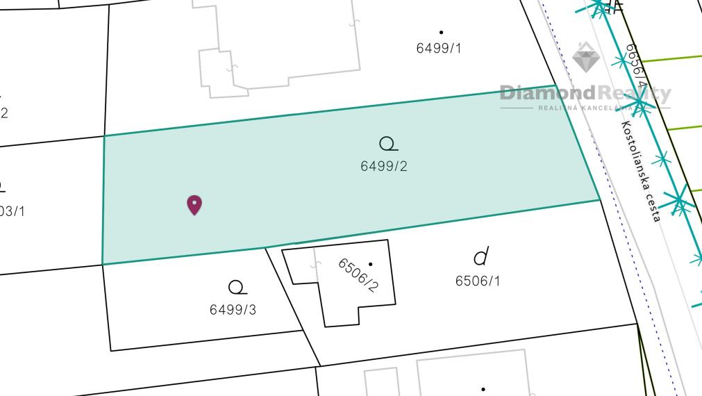 Na predaj stavebný pozemok na ulici Kostolianska, Košice - Sever