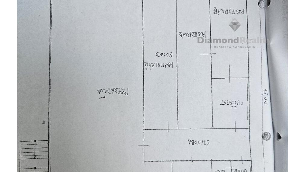 Na predaj budova predajne,  Zlatá Idka