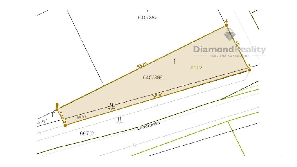 Na predaj stavebný pozemok (550 m2) so stavebným povolením  - obec Geča.