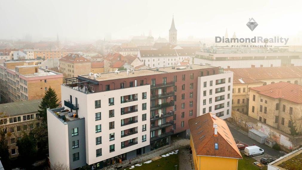 Košice-Centrum: Nový 2-izbový byt, bezbariérový vstup – Ideálna investícia