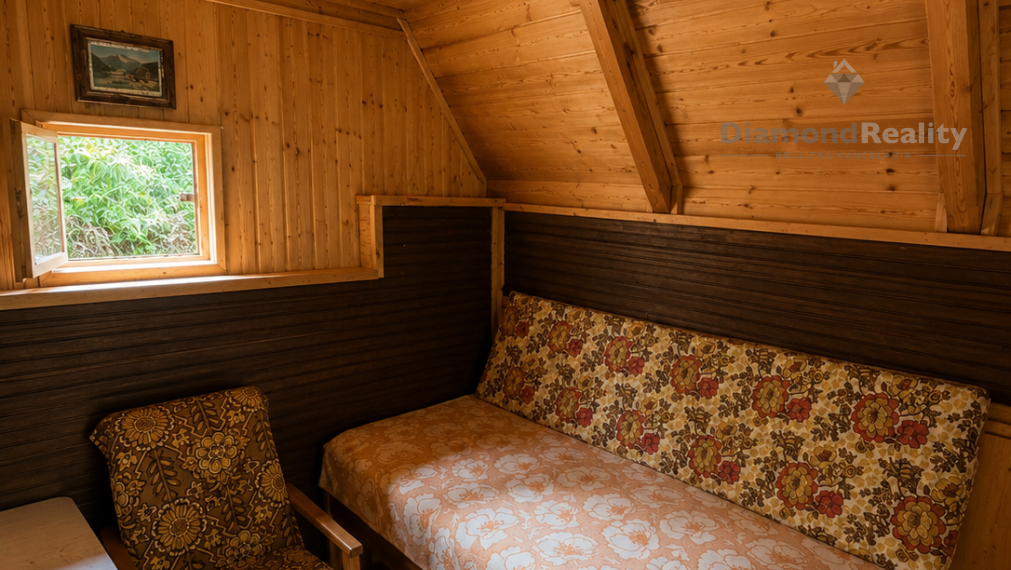 Chata so záhradou v pokojnej lokalite – ideálne miesto na oddych a relax