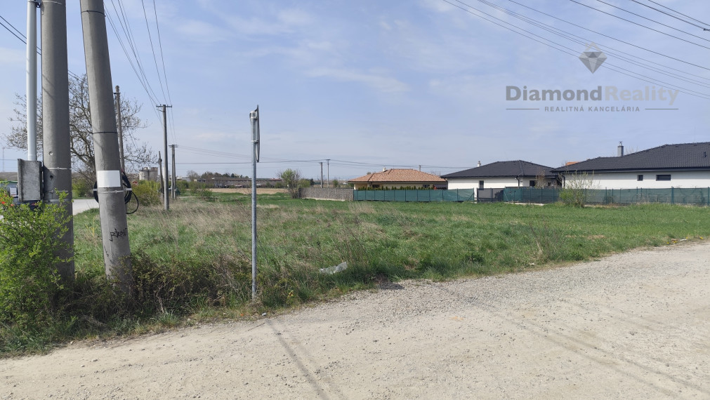 Na predaj pozemok na výstavbu RD – Geča (Košice okolie) 565 m2 – SUPER CENA