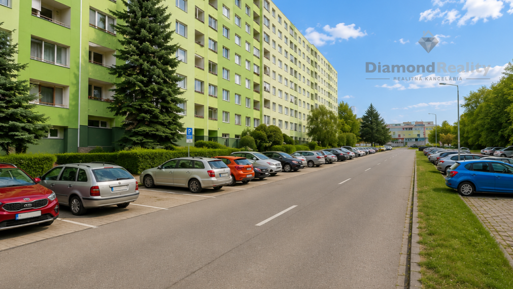 Na predaj 2 izbový byt s loggiou na ulici Jasuschova, Košice - Sídlisko KVP