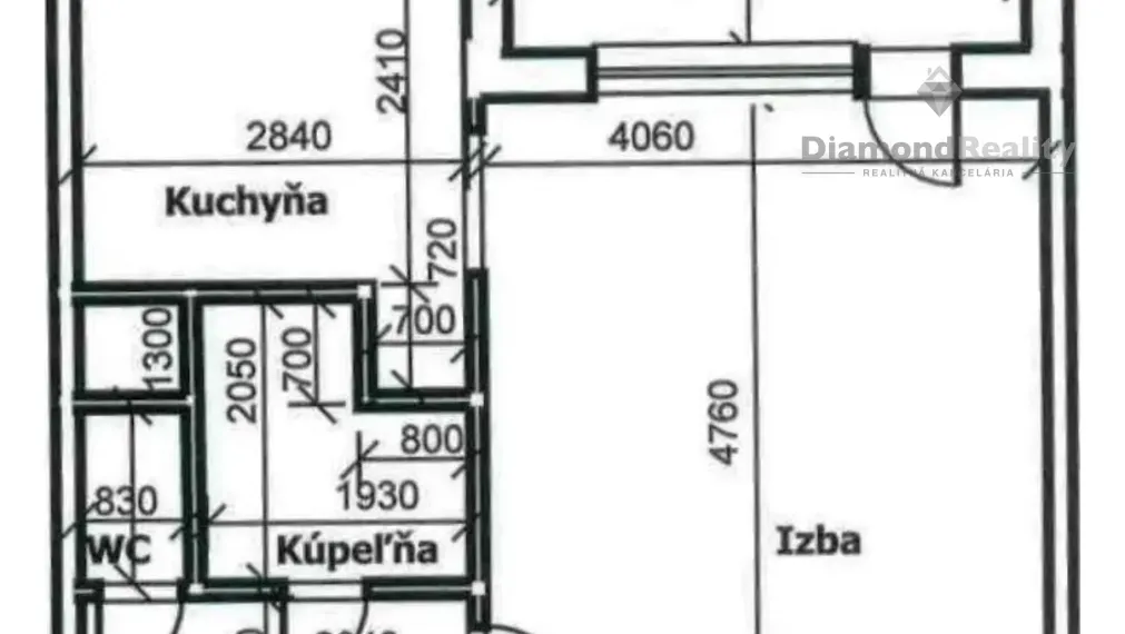 1-izbový byt, Bernolákova, Košice – Západ