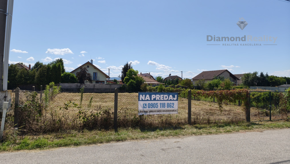 Rezervovaný - Stavebný pozemok pre rodinný dom | Košice – Krásna