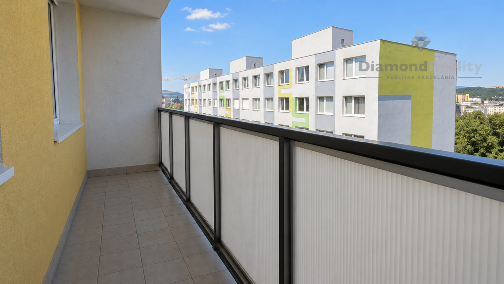 Na predaj slnečný - 3 izbový byt pražského typu na ulici Turgenevova, Košice - Juh