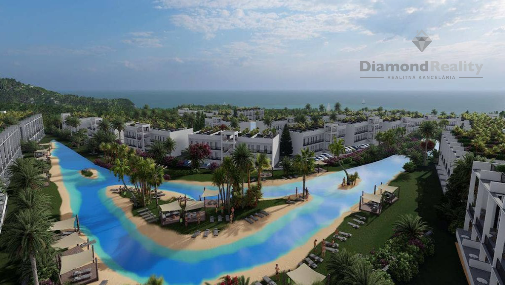 Na predaj 2+1 Loft Penthouse rezort TWILIGHT,Severný Cyprus