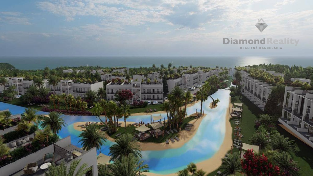 Na predaj 2+1 Loft Penthouse rezort TWILIGHT,Severný Cyprus