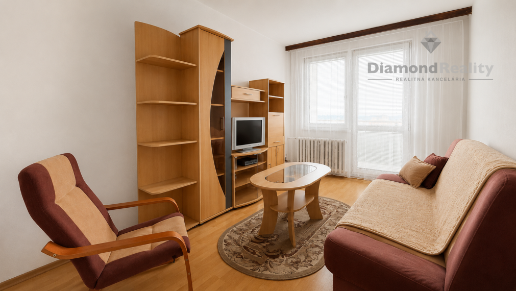 2 izbový byt, 50m2, Húskova ulica, Košice, KVP