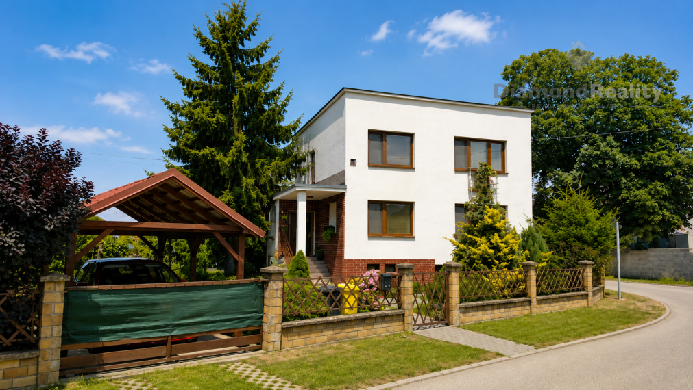 Na predaj pekný rodinný rodinný dom v obci Čaňa, ulica Erveňská