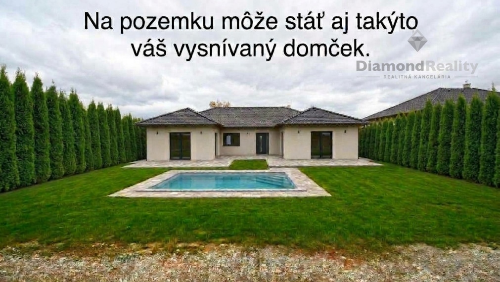 TOP Na predaj stavebný pozemok Košice-okolie ČAŇA, prístup k jazeru 120m