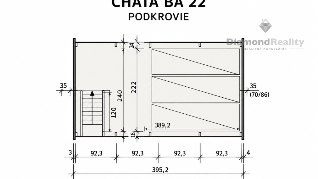Na predaj chatka s pekným pozemkom na Hornom Bankove, Košice-Sever