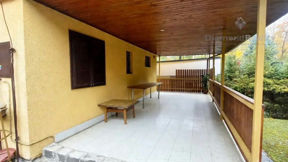 Útulná murovaná chata na Domaši s veľkou terasou