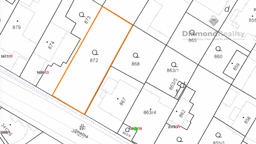 Na predaj pozemok, Košice - JUH, 384 m2